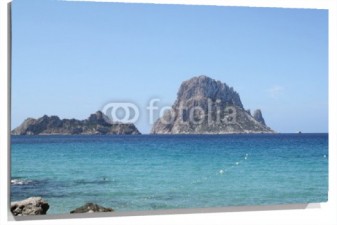 Lienzo Isla de Ibiza Es Vedra